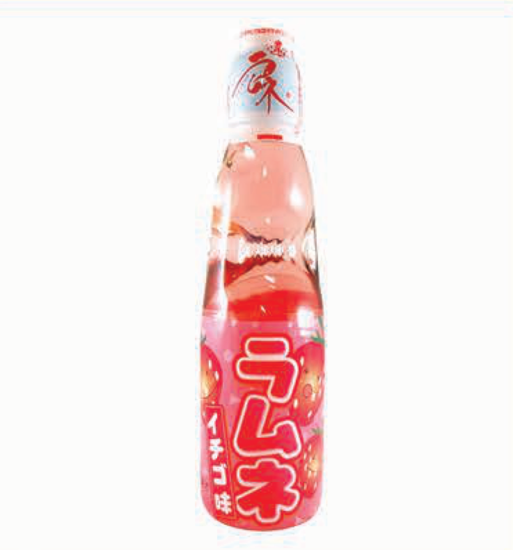 HATA Ramune Strawberry BOZEMAN ASIAN MARKET